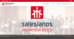 Desktop Screenshot of premiodonbosco.es